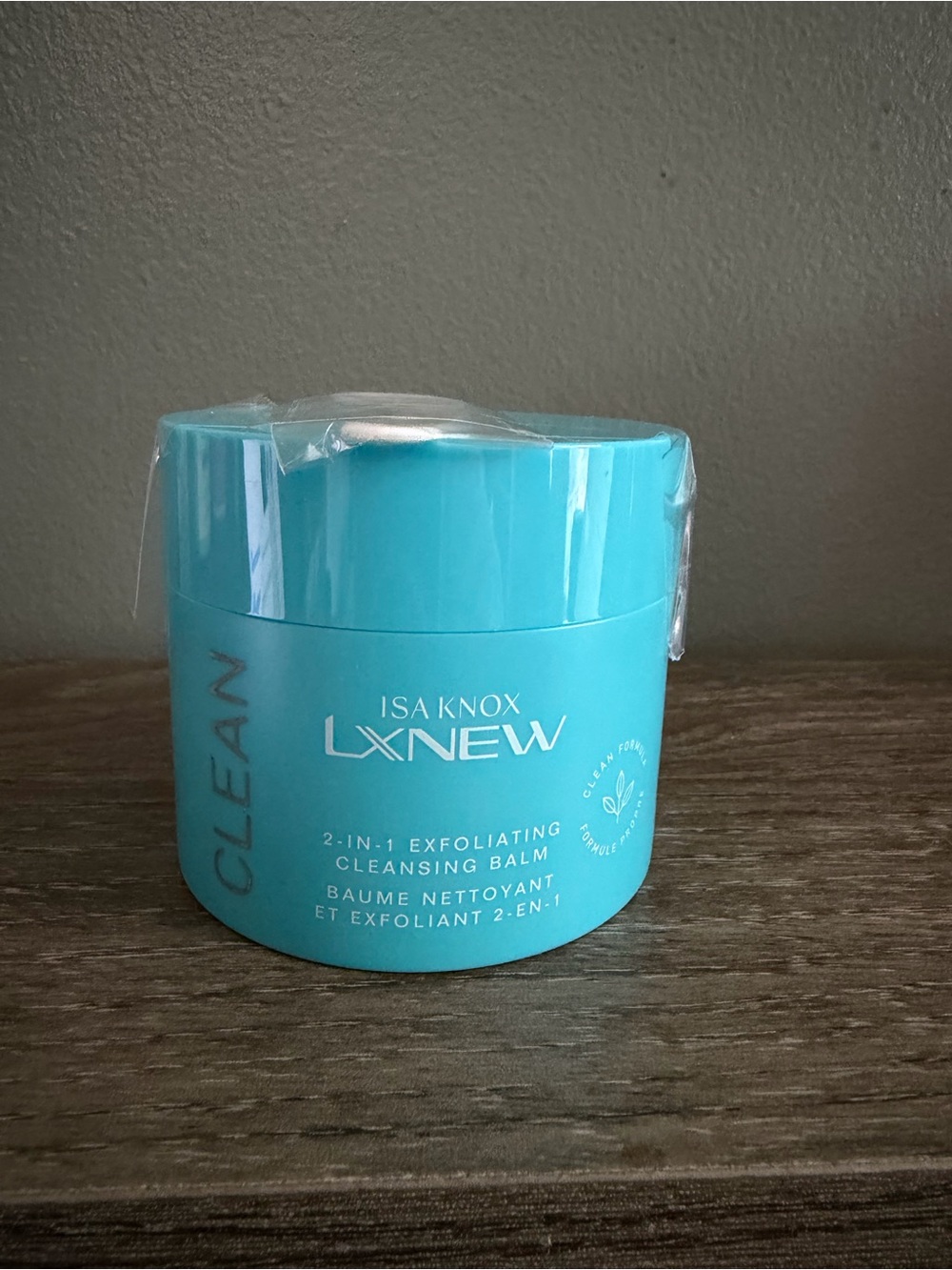 Isa Knox LXNEW 2-in-1 Exfoliating Cleansing Balm — Aqua Blue